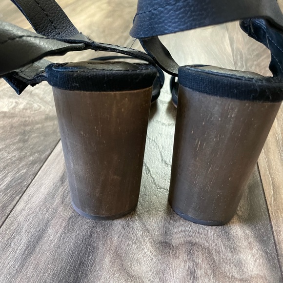 Splendid Black Heeled Sandals Size 8 - Picture 7 of 9